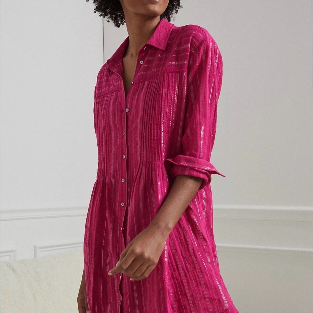 Anthropologie Weekender Shirt Dress